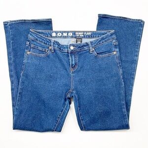 S.O.N.G. low rise skinny flare denim jeans